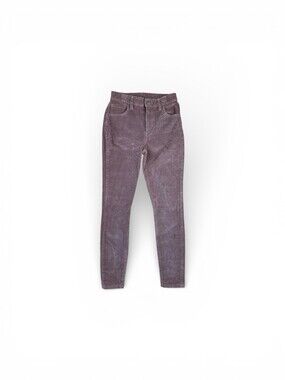 Patagonia Women's Mid Rise Skinny Leg Brown Corduroy Pants - Size 27 GUC